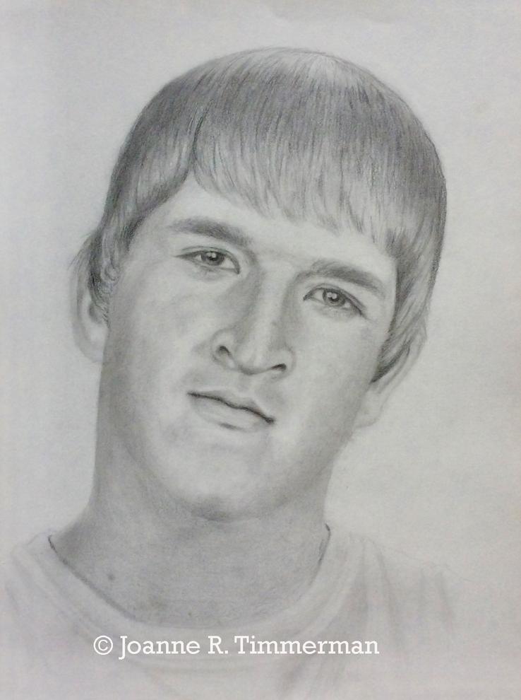 graphite portrait by Joanne R. Timmerman